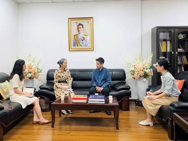 桂物联拜访泰王国驻南宁总领事馆